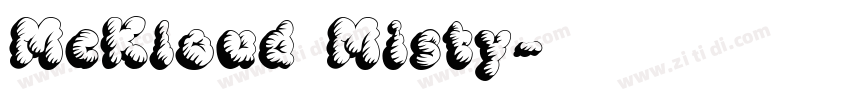 McKloud Misty字体转换
